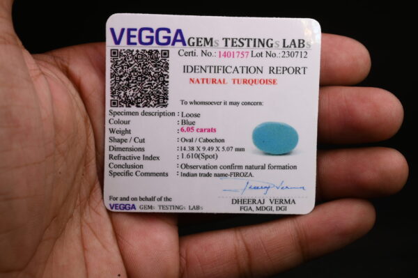 Semi Precious 6.05 Carat - Image 3