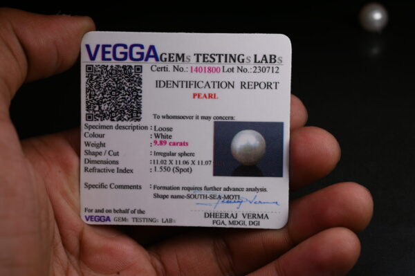 Pearl 9.89 Carat - Image 3