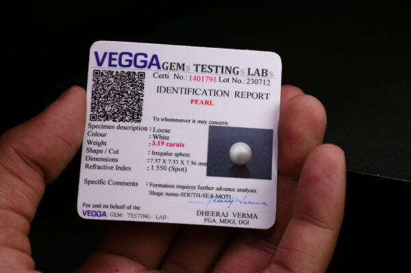 Pearl 3.19 Carat - Image 3