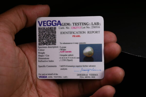 Pearl 4.45 Carat - Image 3