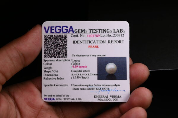 Pearl 4.29 Carat - Image 3