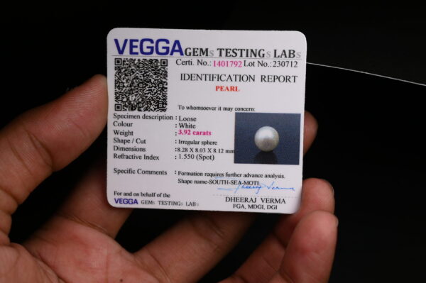 Pearl 3.92 Carat - Image 3