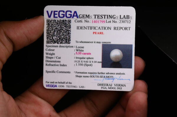 Pearl 5.55 Carat - Image 3